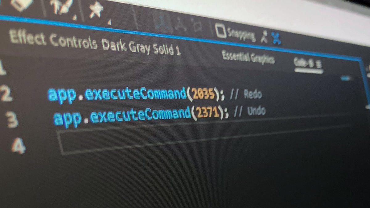 justin2taylor's tweet image. Taking a swing at dev blogging for one of my most frequently requested topics: 

Menu Command IDs in After Effects

- Searchable master list
- How to find them
- How to use them

#aftereffects #extendscript #cep

justintaylor.tv/after-effects-…