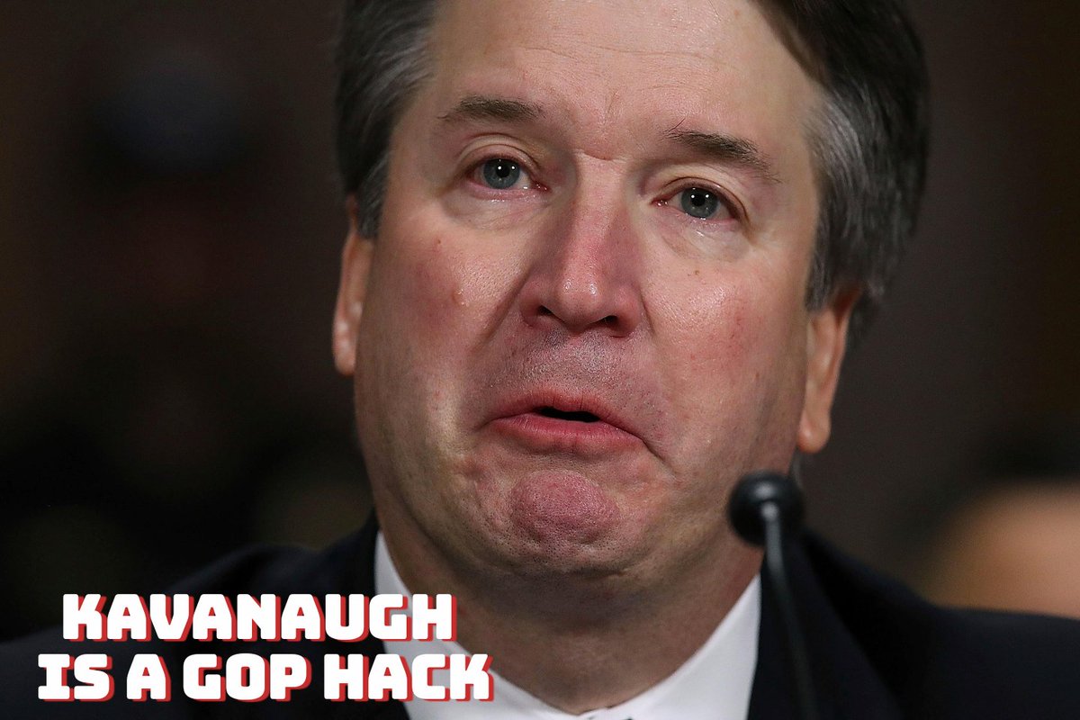 jcs2's tweet image. #KavanaughisCompromised 
#KavanaughAGOPHack