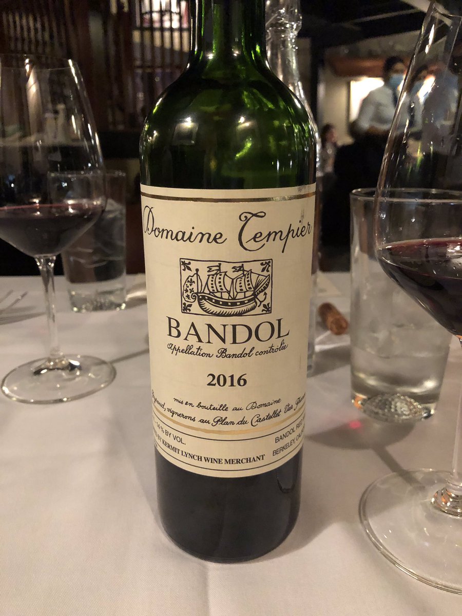 Drank to Mark the recent passing of the matriarch Lulu Peyraud. Tasted exactly as Iimagined it did for <a href="/klwines/">K&L Wine Merchants</a> stumbling towards Domaine Tempier down the wine route. The acidity hits you like a Coltrane solo- harsh and confusing with a slow transition to angelic pleasure.