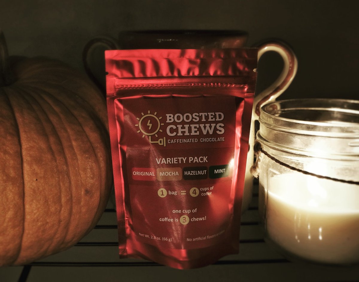 boosted_chews's tweet photo. HALLOWEEN SALE! Get 10% OFF and FREE SHIPPING on all our bundles and jumbo sized bags now, just use code HALLOWEEN. We heard caffeine keeps spooky ghosts at bay, so don't wait! https://t.co/KM8GTHGxXi https://t.co/zRTkDQeqRr