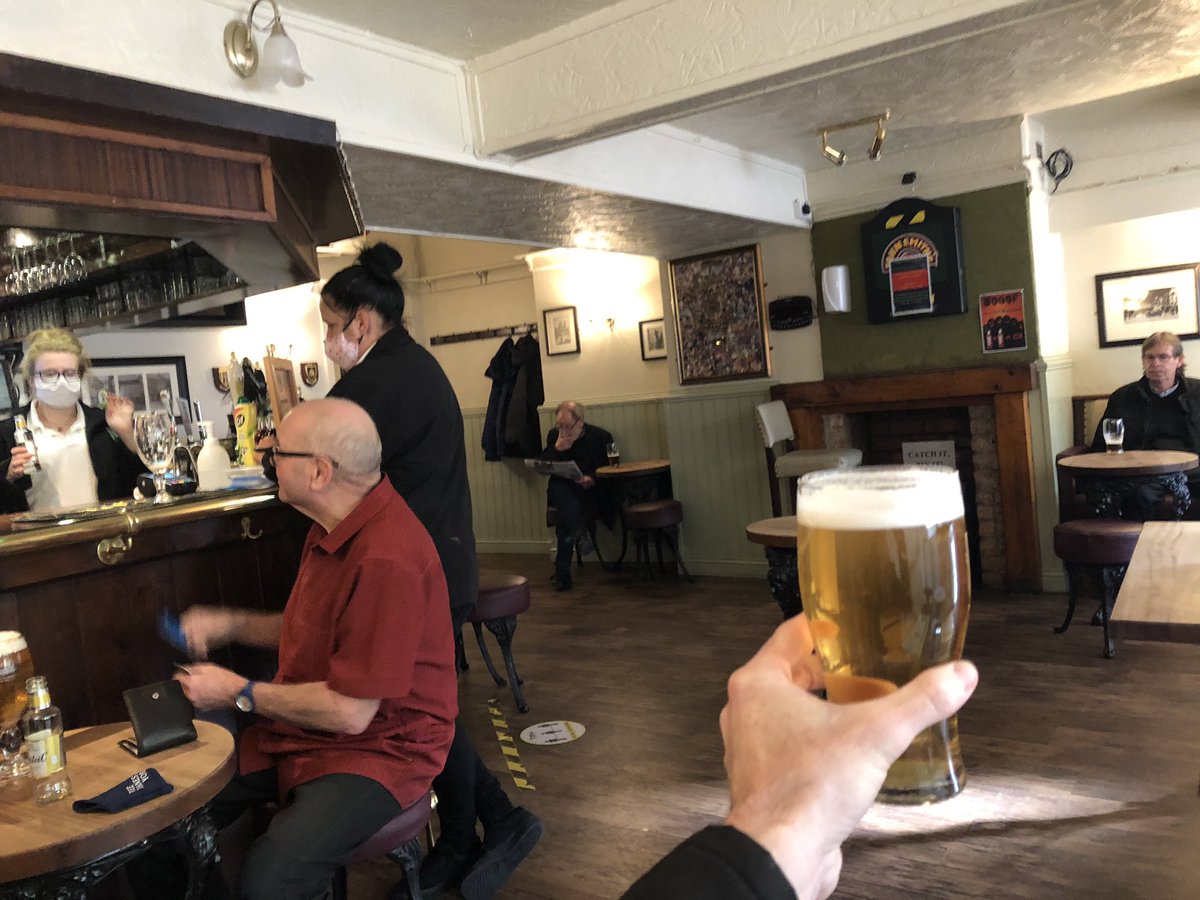 ThePubChampion's tweet photo. Right in the city centre, but sometimes overlooked, lovely little #pub, the #ThreeCranes, but couldn’t be safer or more friendly. Very happy to support @YorkCAMRA @YorkLocaleFest #SupportOurPubs #pubs https://t.co/F8Cj0OnkEf
