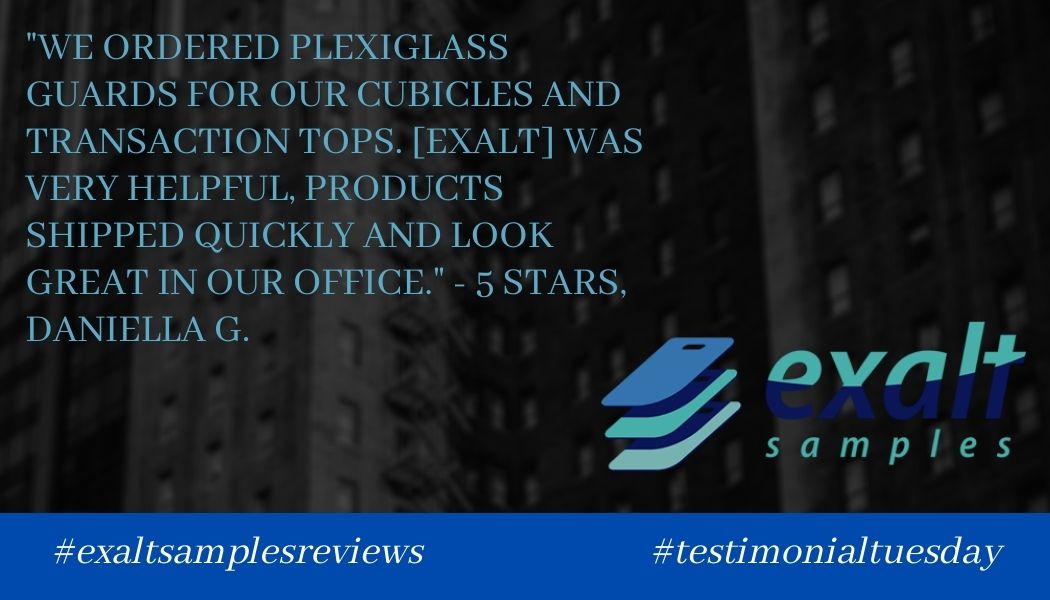 sampleboards's tweet photo. We ♥️ hearing from our happy clients!
#testimonialtuesday #exaltsamples #exaltsamplesreviews #customerservice #exalted2020 https://t.co/8gcMdobWXv