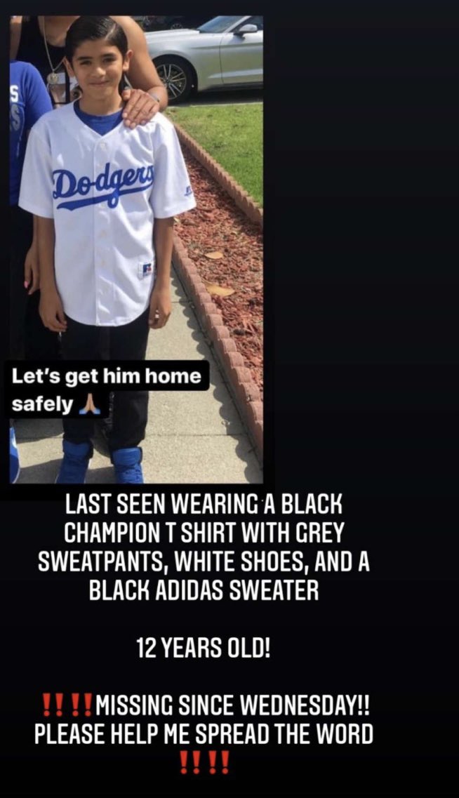 babygirlcrystxl's tweet photo. my cousin has been missing for a week already. he’s only 12. i just want to know that he’s safe and not hurt. please share this 🤍🥺. #bringjrhome https://t.co/RVCOKmcWhf