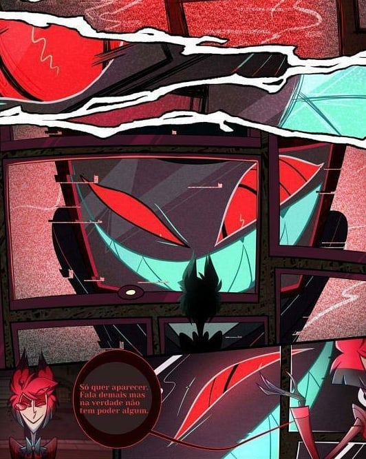 HHotelbr's tweet photo. Comic oficial do Alastor parte 3

Essa comic foi traduzida por gabsmatos [No instagram] 
Então todos os créditos vão para ela!

#HazbinHotel #HazbinHotelAlastor #HazbinHotelbr #alastorcomic https://t.co/YyRxBtTg4Q https://t.co/yUJ4j0zubn