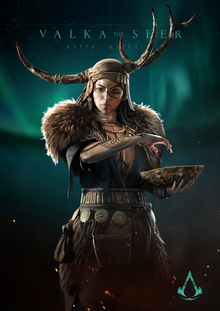 Vǫlva- a traveler who got paid to give prophecies to person who gave her.1 Saga describes Vǫlva's diet & attire intricately is Eiriks Saga RaudaWe are told the Vǫlva drank "' of a young goat...theof all living creatures.. were cooked for her.'"(Crawford,YT)5/12