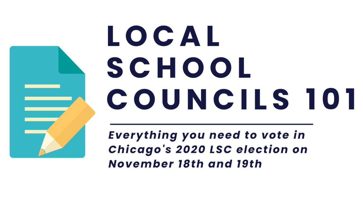 ChgoCivilRights's tweet photo. CHICAGO: Elections for Local School Council are coming up Nov. 18th and 19th!
Follow this thread for a crash course on why it matters and how YOU can vote.
Access the whole thing at https://t.co/CWLqCl0zzs @ILRaiseYourHand @P4TChicago
#LSCelections #Chicago #EducationEquity https://t.co/kHypmxVBIk