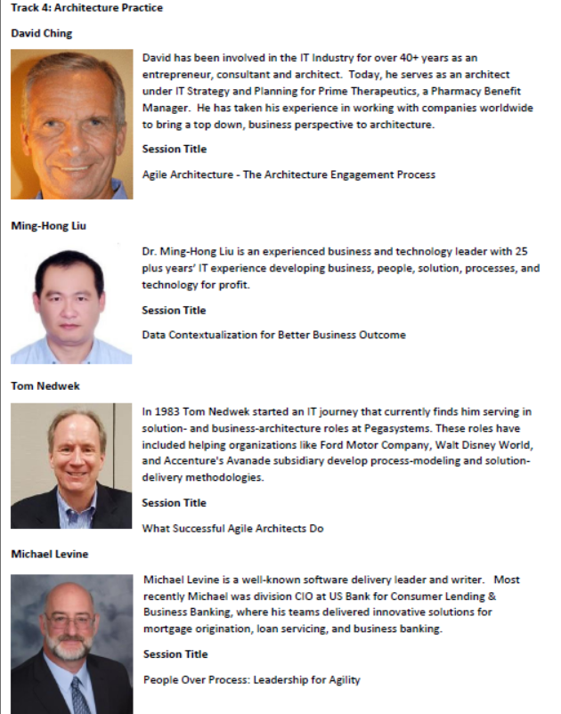 MikeEllsworth's tweet image. For its 7th year, the Midwest Architecture Community Collaboration Conference will present a virtual architecture conference. Here are the speakers for our Architecture Practice track #MACC2020 #ITarchitecture #ml #ai #datasciencehttps://midwestacc.com/register-2/