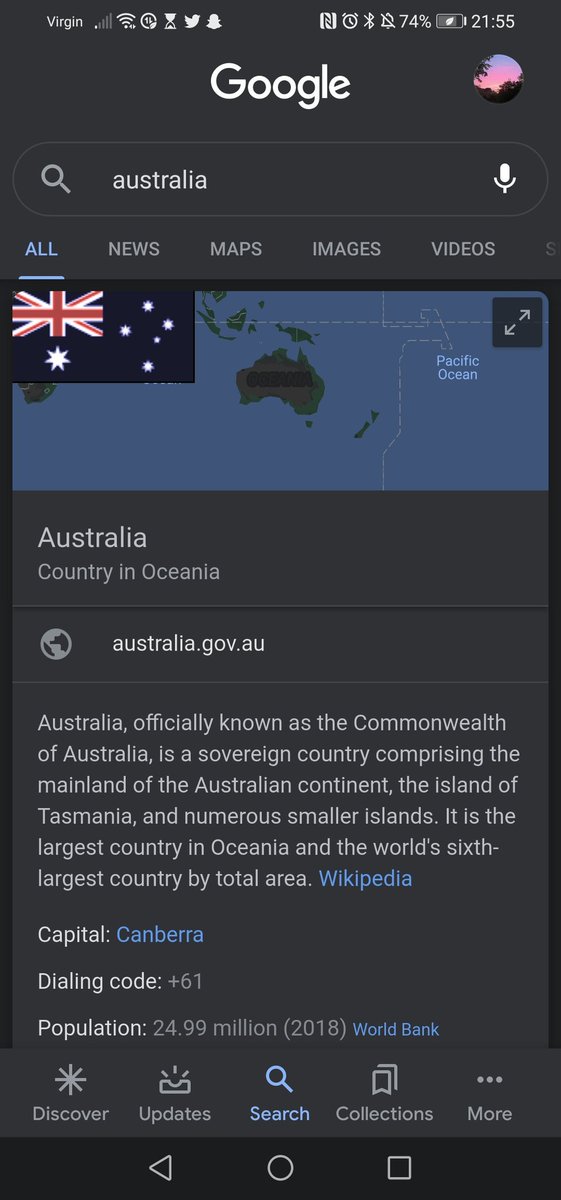 and new zealand and Australia are COUNTRIES in ocenaia; Australia is NOT a continent