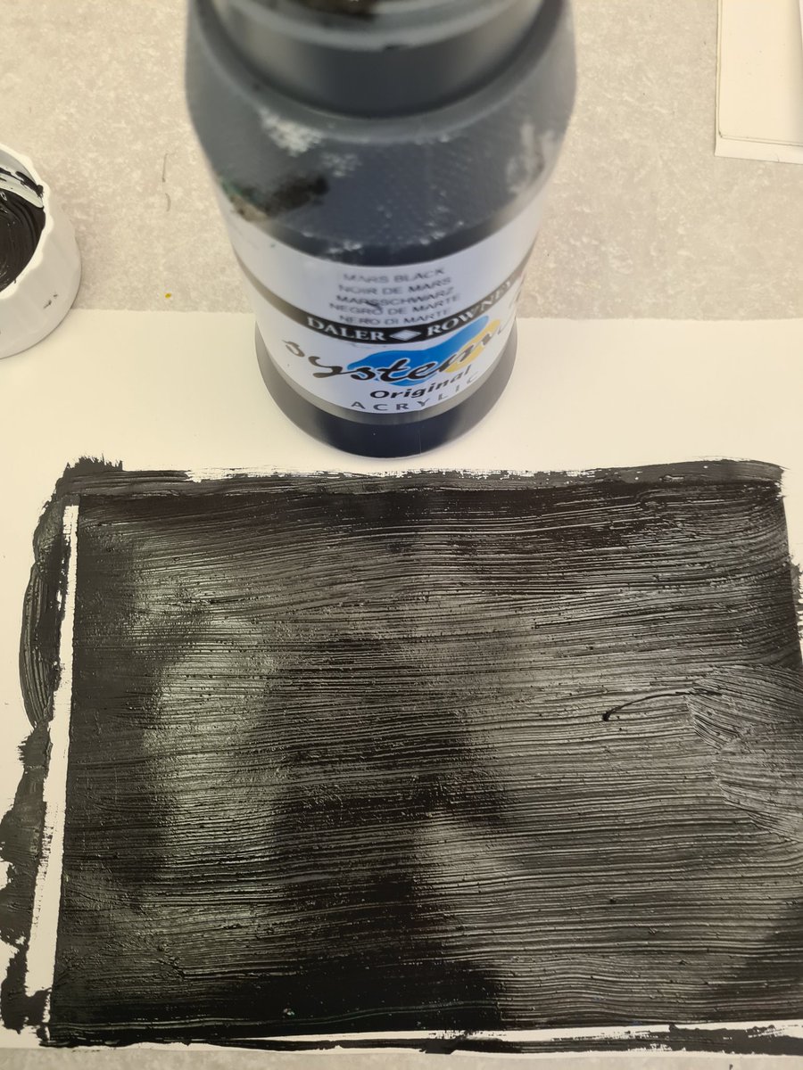 This creative play produced some great results if you want to give it a try. Just get some crayons/oil pastels and cover a sheet of paper in whatever patterns you like. Grab some poster paint/acrylics and layer the paint onto the page.