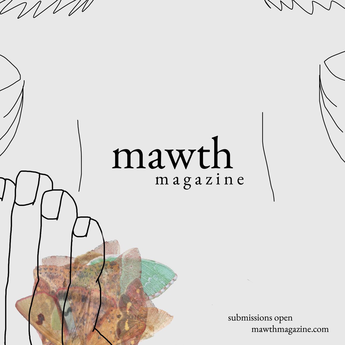 MawthMagazine's tweet photo. submissions are open!
we’re a brand new literary magazine looking to give a platform to works by BIPOC, LGBTQ+, and disabled writers and artists. 
please consider sending your work to us. we’re excited to meet you ✨ https://t.co/GBb9S9YkNU