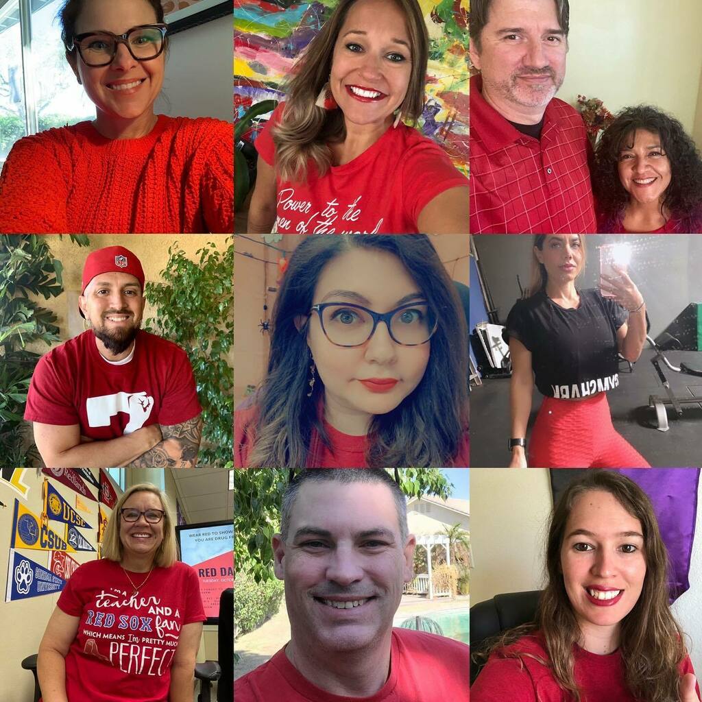 SHHSASB's tweet photo. Red Ribbon Week is the Nation’s Oldest &amp; Largest Drug Prevention Awareness Campaign! We are a proud to be a part of it!! #shhsrrw #knightsdoitright #redribbonweek ❤️ https://t.co/a2Iw1GdH8L