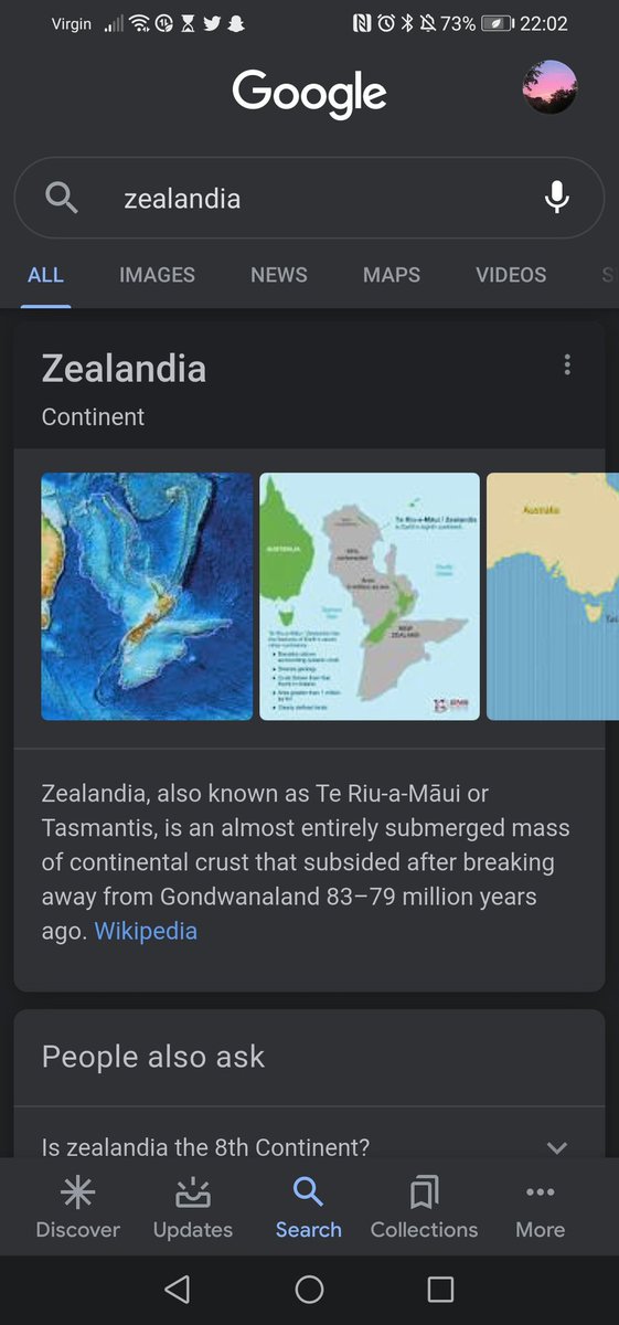 how ever Zealandia IS TECHNICALLY a CONTINENT but it is almost completely submerged underwater