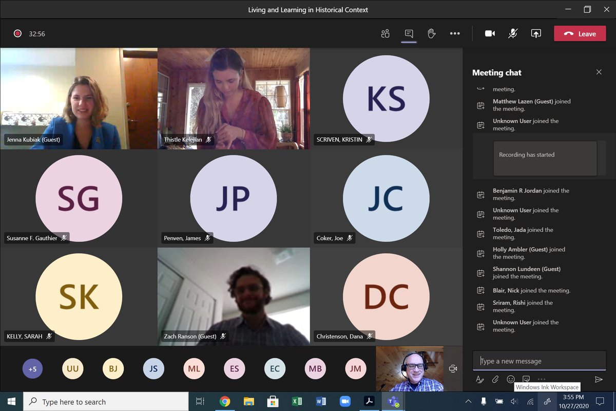 Three of our students, Zach Ranson, Thel Kelejian, and Jenna Kubiak, presented their capstone research at this year's national Residential College Symposium. #rcs2020 <a href="/AppStateCAS/">App State College of Arts and Sciences</a> @AppAdmissions <a href="/rcsociety1/">Residential College Society</a>