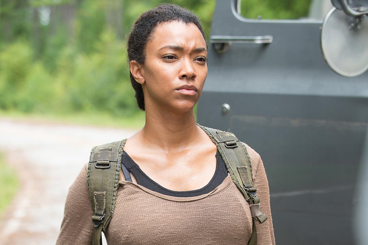 Sonequa Martin-Green as Sasha WilliamsA powerful & passionate sharpshooter with a drive to get things done and stay focused on the mission. Cutthroat & intense yet selfless in her ways. A strong hero with love & gentleness for her loved ones. This is Sasha Williams.