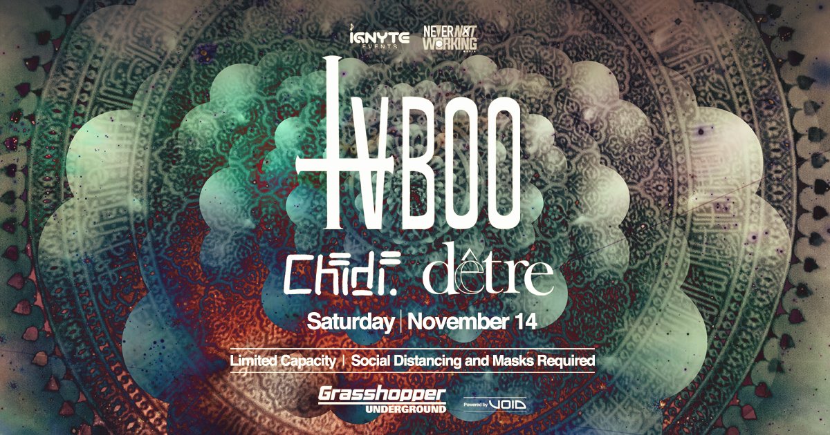 GhopUnderground's tweet photo. @musicbytvboo at The Grasshopper Underground Saturday November 14!! https://t.co/th8Nfn48yc