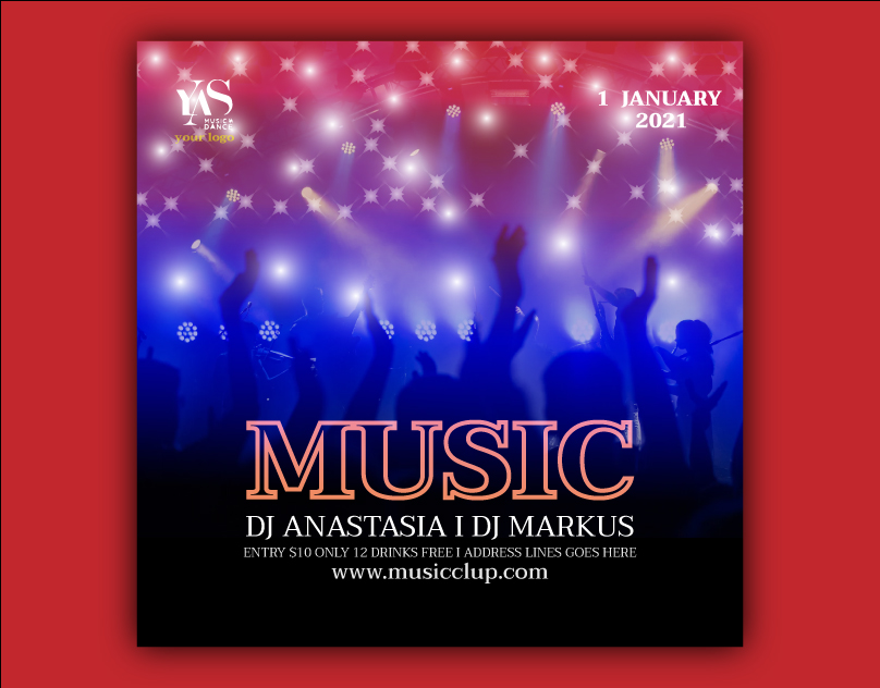 Check out new work on my <a href="/Behance/">Behance</a> profile: "Music Clop Dance posts banner Design" be.net/gallery/106818…