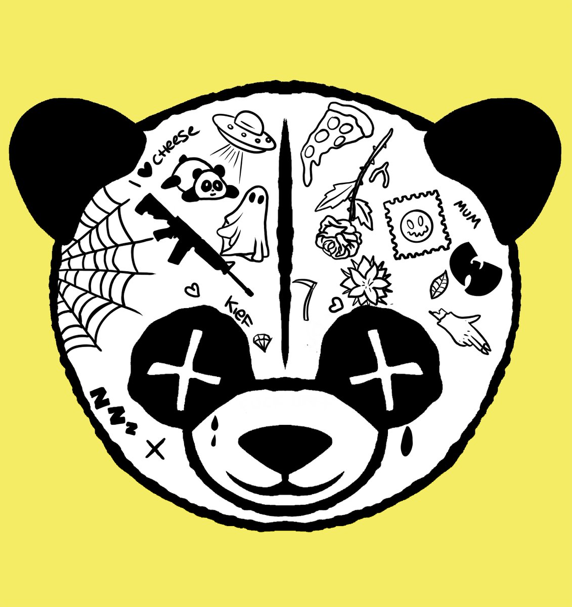 BChikun's tweet photo. **🐼Face Tattoo🐼**
Check out my latest NFT
@rariblecom
.....👀🖤
Grab one here for only 0.039Eth! 👇
https://t.co/a68UZCFyc7
Thank you for your support! 💛
#NFT #NFTart #Rarible #Kiefmonster
(Updated link) https://t.co/zPPRhZBXU9