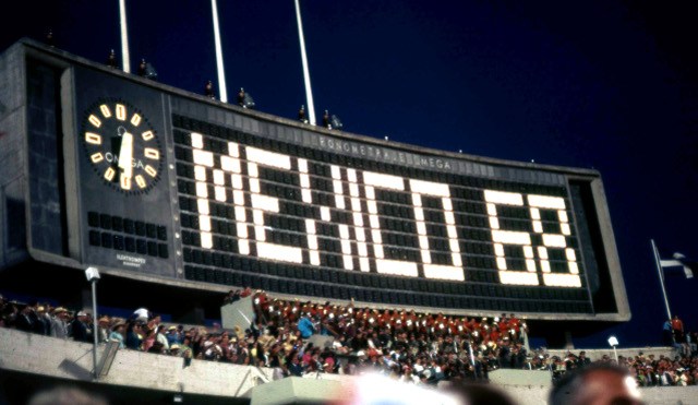 _Perspectiva8's tweet photo. Las olimpiadas de México 68 fueron las primeras en que se realizaban en latinoamérica; se rompieron 23 récords olímpicos y participaron 112 países. https://t.co/RqKjx1FuKP