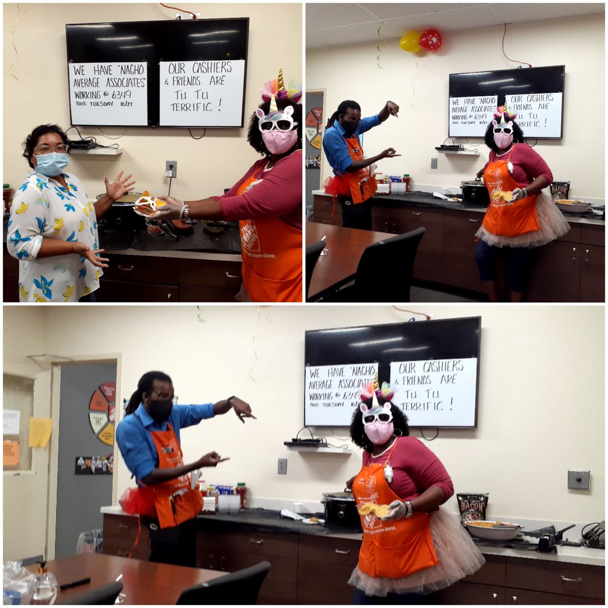 Nacho Average Cashier Day! At 6349 we celebrate everyone! Thank you Theresa for your contribution to CAM2020 ❤ <a href="/TMcKenzie_THD/">Theresa McKenzie</a> <a href="/THDGeorgeM6349/">George Martinez</a> <a href="/Natalie89730922/">Natalie Infante</a> <a href="/THDSMLisa/">Lisa Holzhauser</a> <a href="/sammie4974/">Samantha George</a> <a href="/NYgal24/">Jenn Fenninger</a> @curtisTHD @BrandyAHernand1