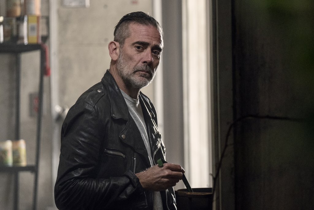 Jeffrey Dean Morgan as NeganSomething to fear. A maniacal leader wielding power & service to stay alive. Wicked with a sense of dark humor that he brandishes as a weapon. A unexpected side of heart to a select few. Always trying to keep his head above water.This is Negan.