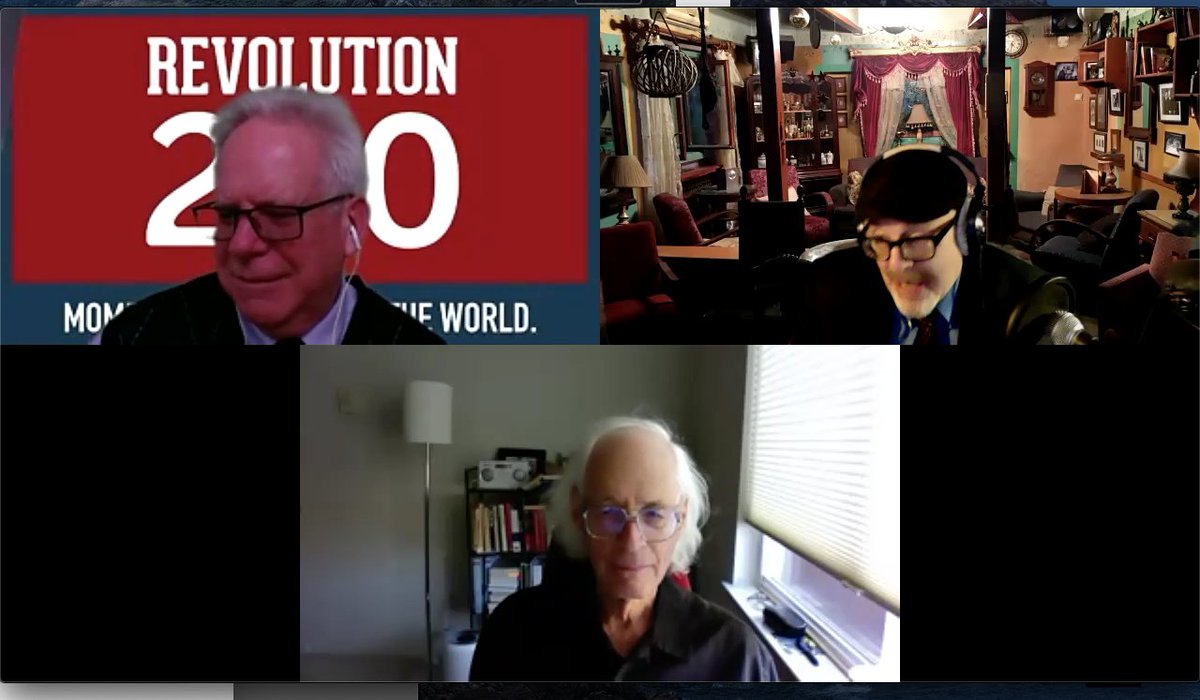 BradleyJayChat's tweet photo. Ray Raphael is an American historian and author of A People's History of the American Revolution. Professor Bob Allison and I have fun with Ray in this episode of the Revolution 250 podcast. https://t.co/rctFOg5Kt9 #americanrevolution #Boston #History #jaytalking https://t.co/FvQcbS8dsl