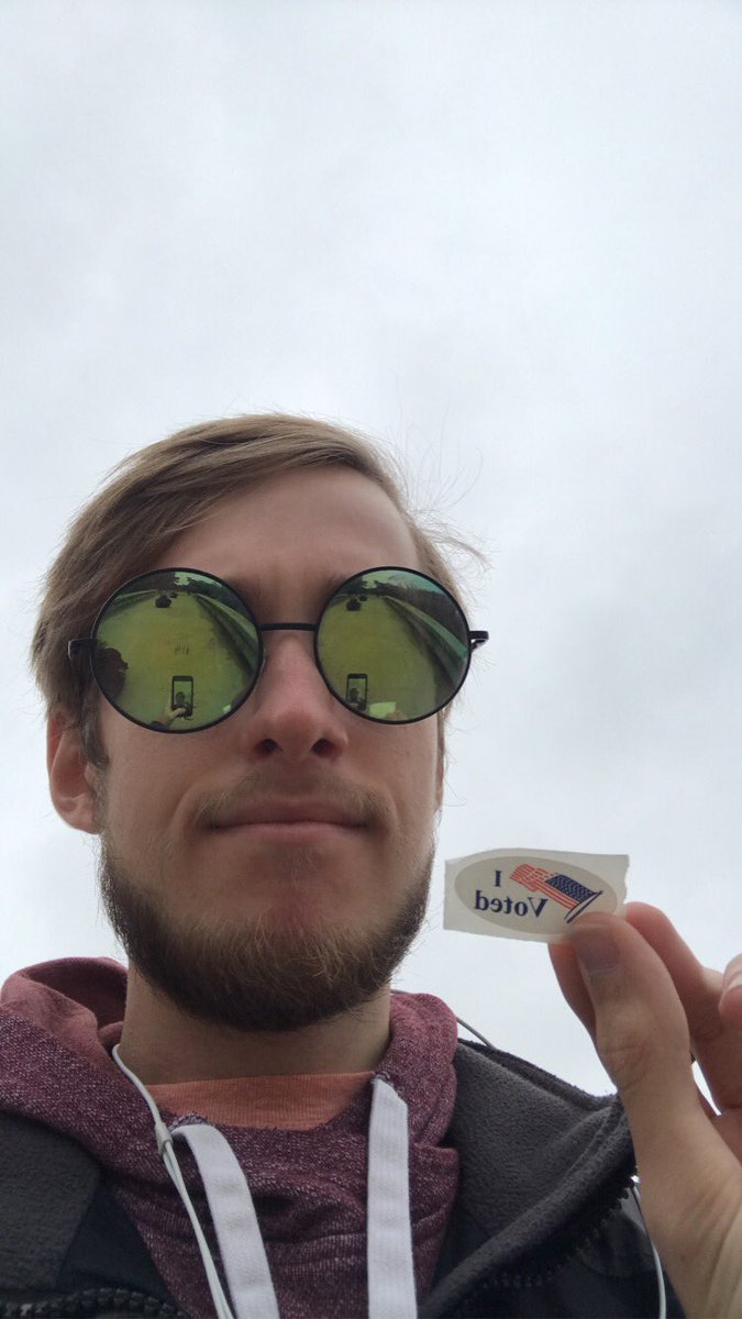 I voted yesterday so I forgot to post it, but get out there and vote!! No one else can do it for you, make the commitment and #vote !