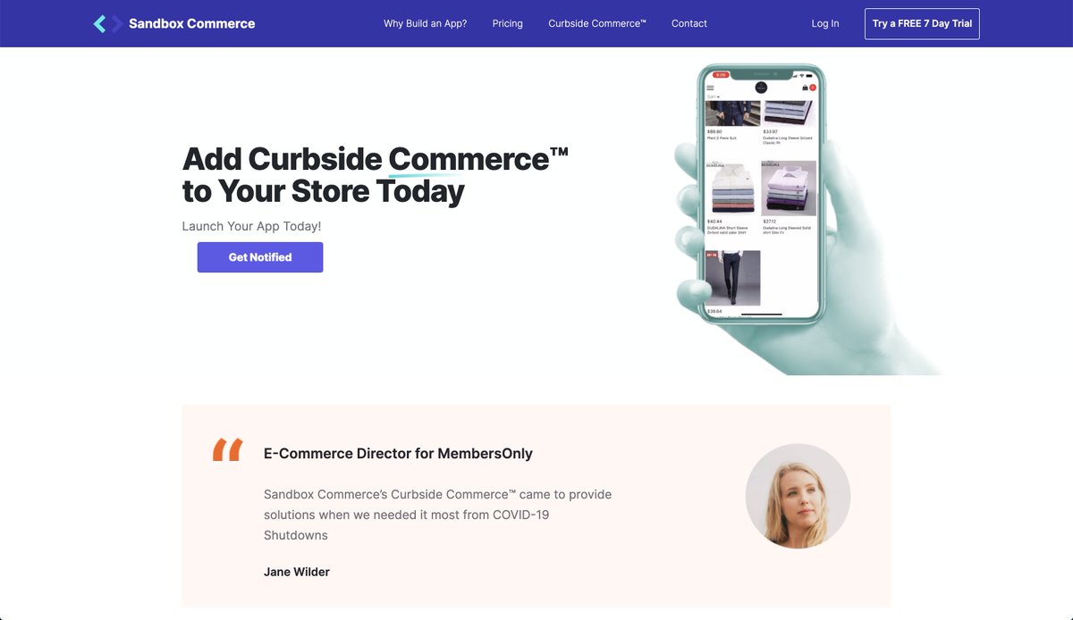 SandboxCommerce's tweet photo. We're kicking off a webinar at 6PM CT TONIGHT that walks @Shopify & @BigCommerce users through the process of building a mobile app for their brand in under 30 min!
Grab a cocktail and join me: https://t.co/rRvdVU7jZz
#nocode #mobilecommerce #curbsidecommerce https://t.co/ZbhSJkF0S7