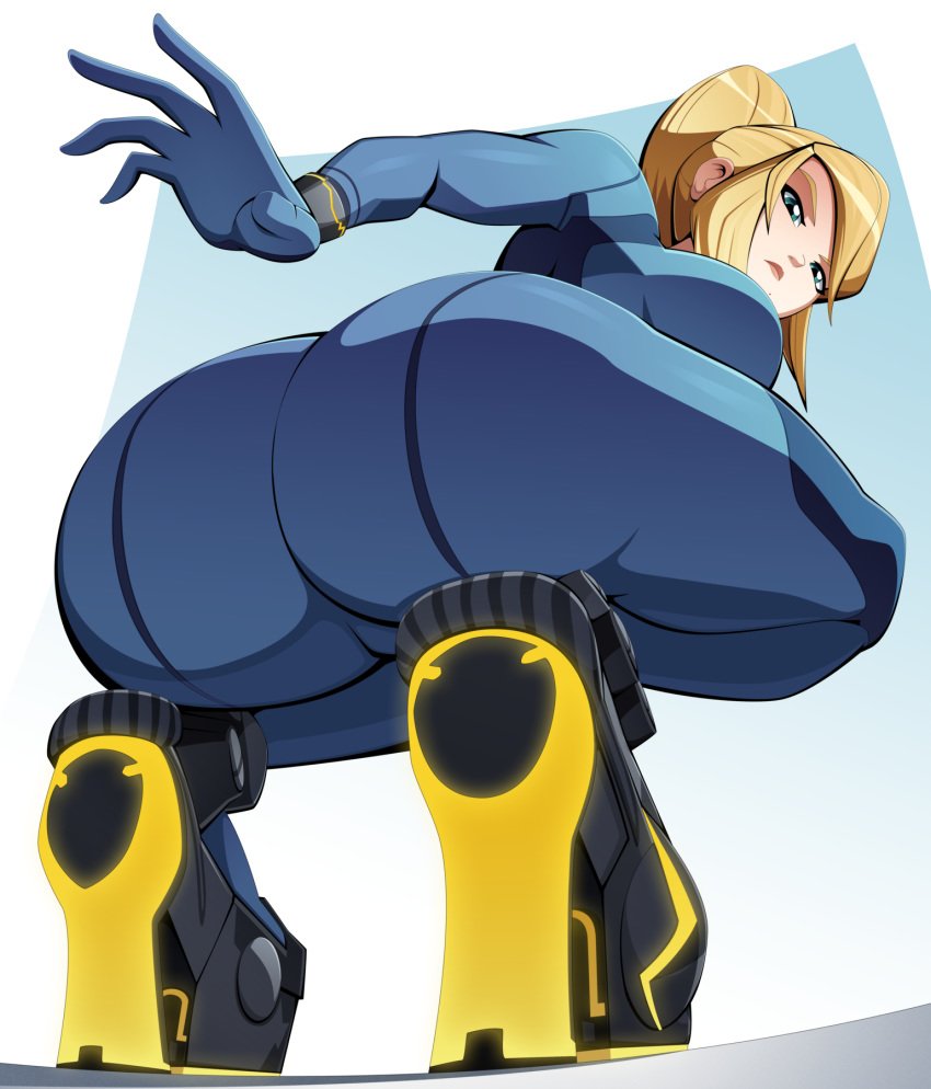 "Take a deep breath, because you're going to be eating my ass until I turn you in to galactic command." She said, gripping a fistful of your hair and pulling you against her powerful cheeks, not letting you escape as she unzipped her suit to let you at her holes. "Get licking"