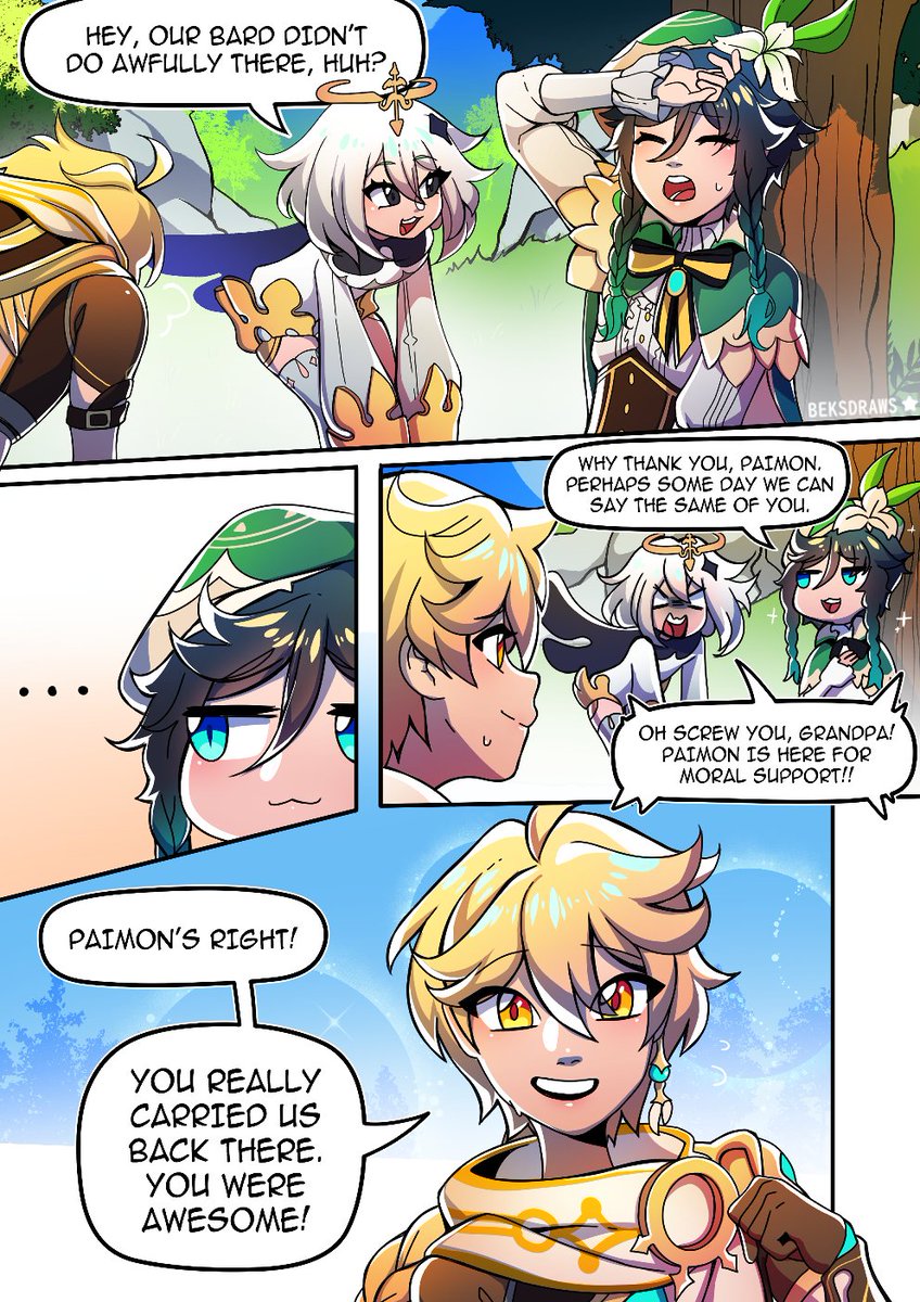 bybekart's tweet photo. (left to right!) we came up with this headcanon on stream and i haven't been able to stop thinking about it

#genshinimpact #原神 https://t.co/Fd584hwc0C