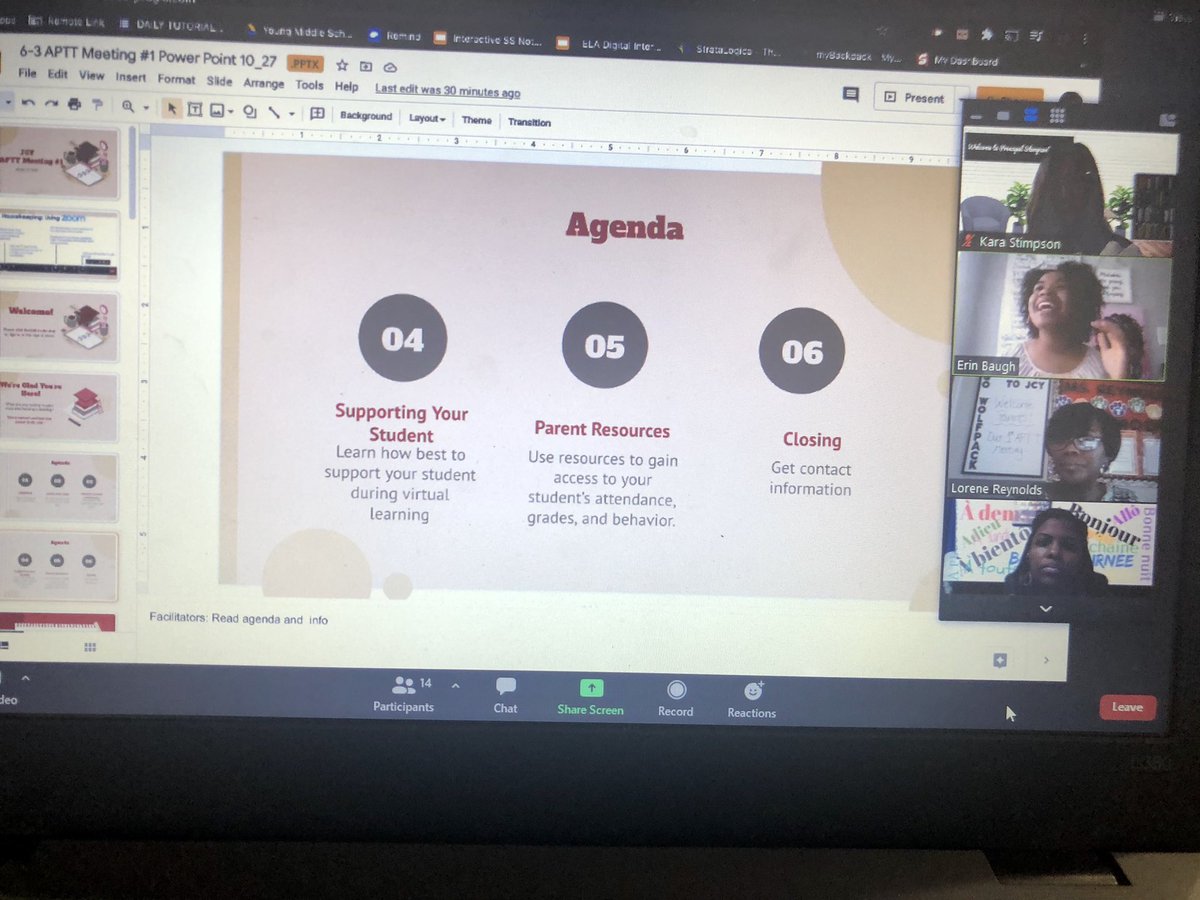 KaraStimpson's tweet photo. Beautiful night of partnership with our families tonight. Joy, trust, and collaboration were overflowing! Well over 200 families joining ❤️ Thank you @apsyoungms families and staff! #itsamovement #evenvirtually #aptt https://t.co/QykDUNX89d