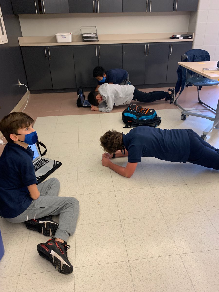 Planking our way into learning about rounding decimals and place value.How long can you hold the plank? My lesson didn’t plan for kids holding it for 5 minutes ... how!?!