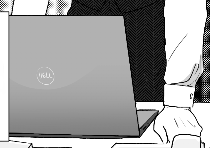 (上司のノートPCは HELL だよ) 