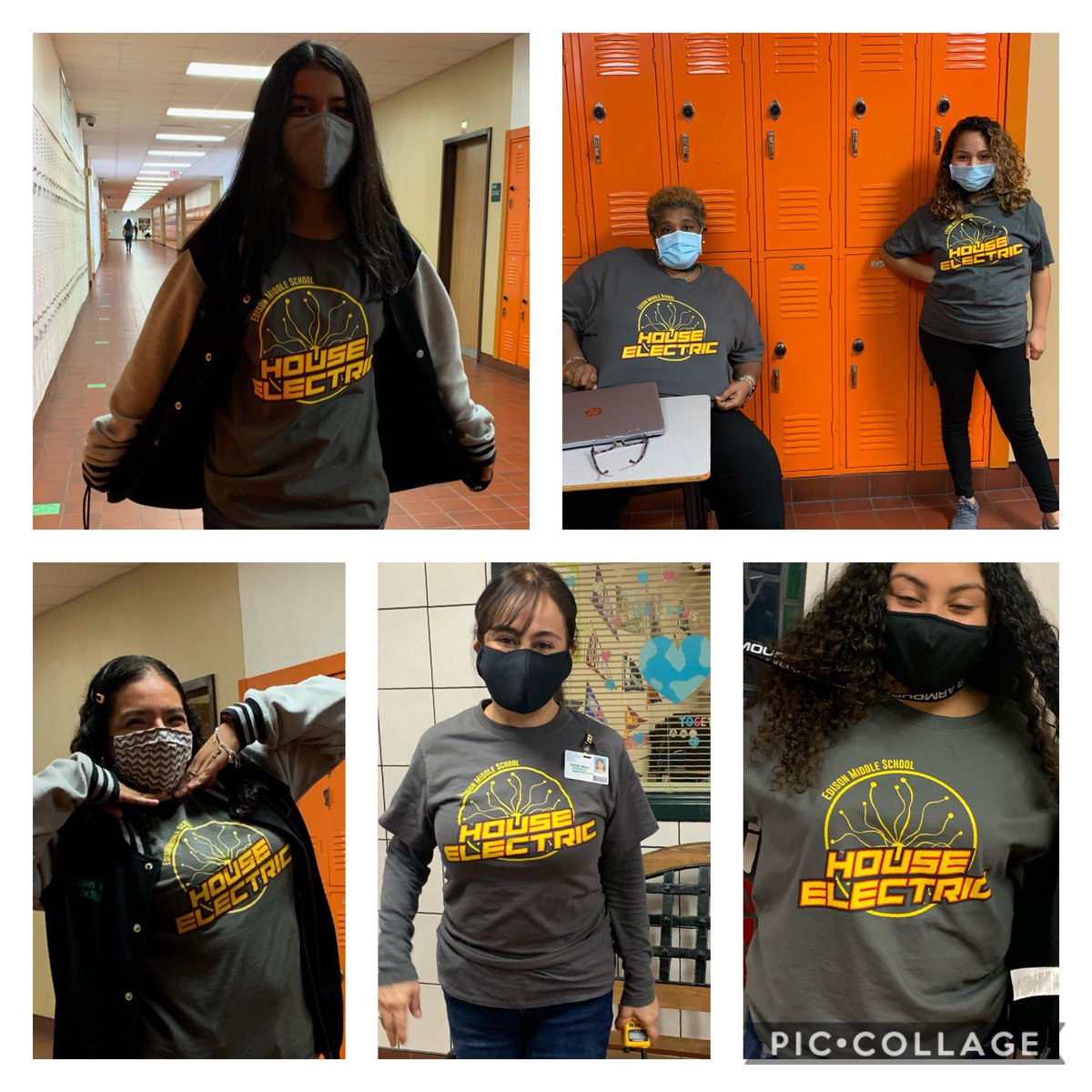 LopezprinciPAL's tweet photo. We are pairing up against drugs as we pair up in our @edison_school energy house shirts #housePower #houseELECTRIC #houseSPARK #RedRibbonWeek2020 @HISDEastArea @STSbrandTX https://t.co/uwuzZNpTVM