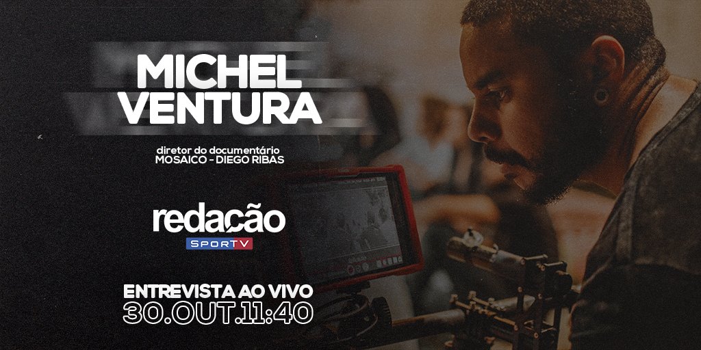 Michelventura00's tweet photo. Nessa sexta vou estar trocando uma idéia ao vivo na SporTV , espero vocês !
#sportv #MosaicoDR10 #futebol #Director #Entrevista https://t.co/Xu1AqGZPiV