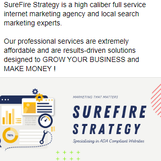 High quality, affordable website accessibility solutions. 
Don't wait until it's too late. 

surefirestrategy.net

#webaccessibility
#Inclusive #web #design