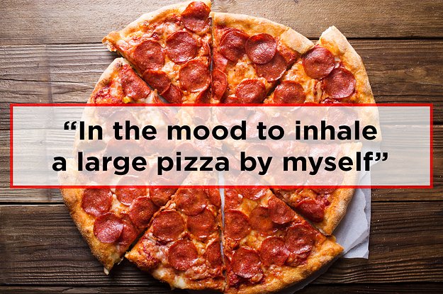 ZestyZzeeks's tweet photo. Feeling like inhaling an entire large #pizza by yourself is 100% a mood - you are not alone! https://t.co/Glh02Eols7