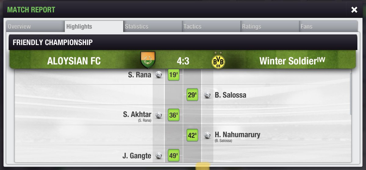 1986craig's tweet photo. #TopEleven #IWCL-II

We always find the going tough against @WinterSoldierTE.
They always seem to have an answer to our ways.
Today’s game was an absolute classic and great composure from Akhtar to score the winner in s last kick of d game.
Saha was superb in goal

MOTM: S.RANA https://t.co/PUVySLjWS5
