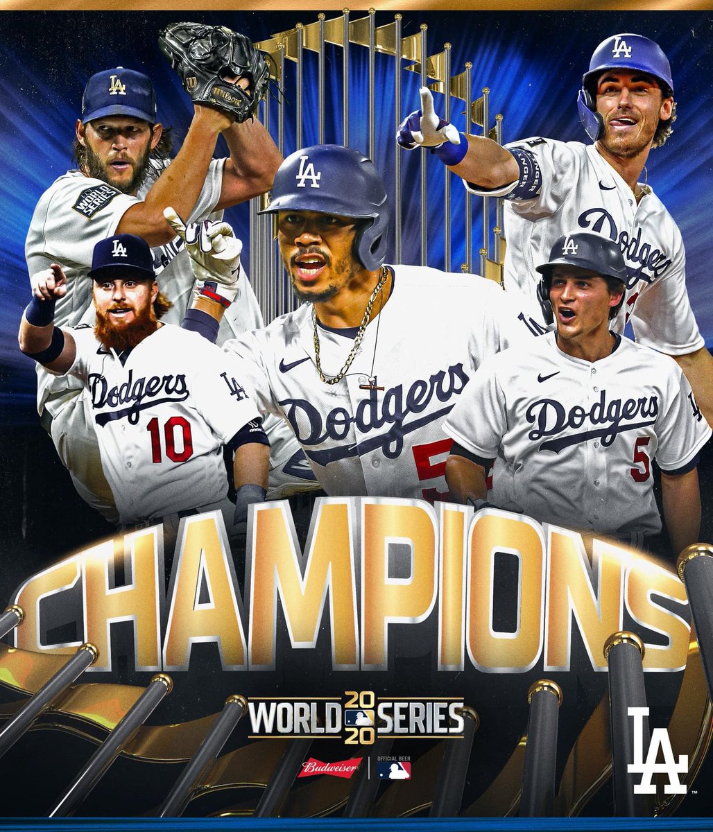 Greg_Croes's tweet image. THE LOS ANGELES DODGERS ARE WORLD CHAMPIONS.

Dodgers ta gana Rays den wega # 6 cu score di 3-1 y asina tambe ta gana nan di 7 World Series championships despues di 32 aña

𝙋𝙤𝙬𝙚𝙧 𝙎𝙥𝙤𝙧𝙩𝙨 ya pa 5 aña stimulando y promoviendo deporte na Aruba.
#FastDeliveryServices #UPS