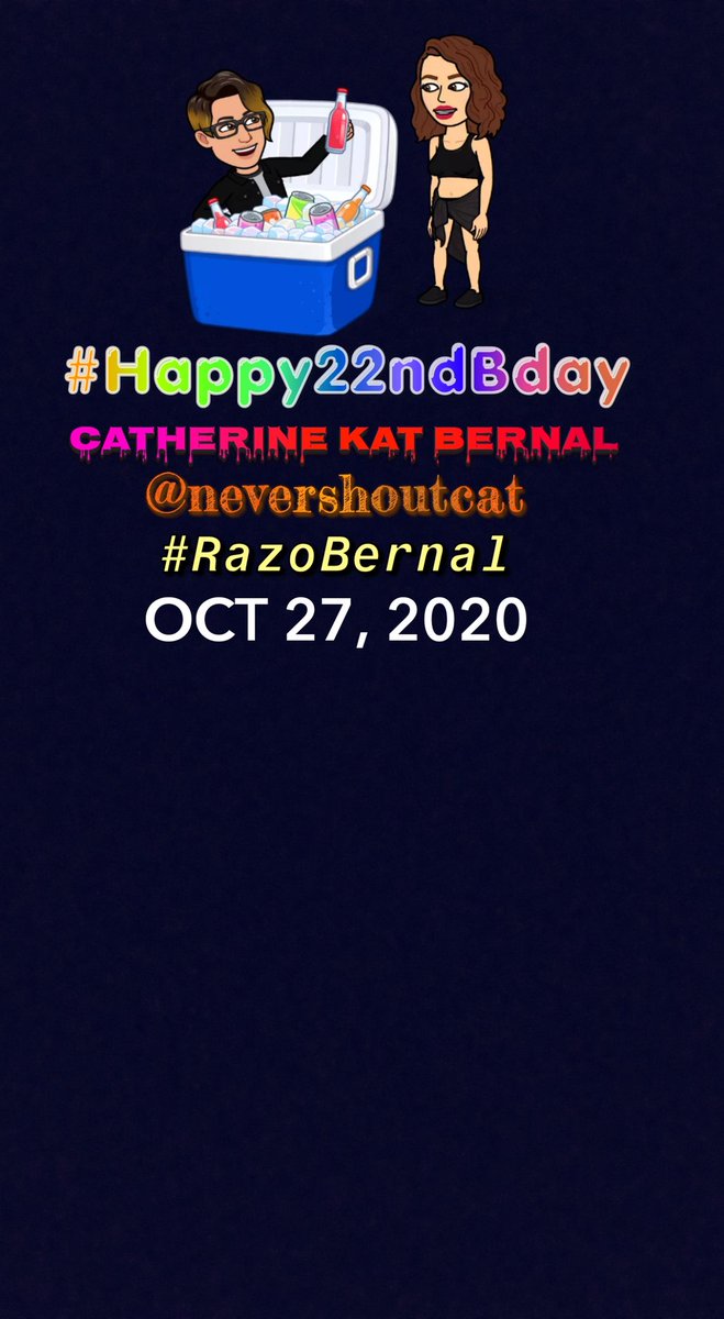 RKRDTV's tweet photo. #Happy22ndBday
Catherine Kat Bernal 🎂🎁
@OSnapItKat 🎈🎊🎉🥳
#RazoBernal
#JohanaCreations #MustangThings https://t.co/wyKaDBc06Y