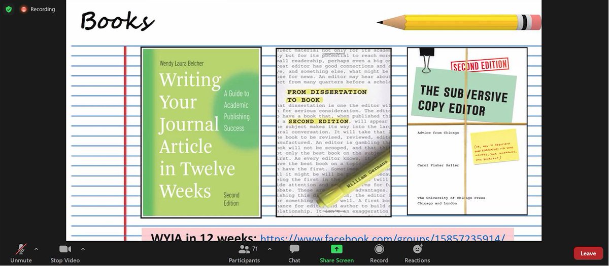 TASA_MEM's tweet photo. Second round of advice at today's #NextGenMEM seminar:

@vince_marotta, editor's insight: "we want to hear you, not the voice of secondary sources"
Organiser and presenter @AshyHaw recommends 3 hot-reads for improving writing.

Thank you again to all attendees and presenters! https://t.co/srJWJGRJ5U
