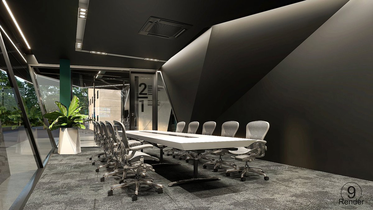 9Render's tweet image. Meeting room / BkF office
Owner : Virtuarch
3d : 9render
Contact : 084 702 3713 
id line : 9render

#perspective #สอนvray #สอนLumion
#interiordesign #architecture #visualizer
