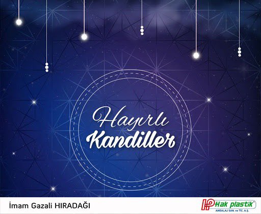 MEVLİD KANDİLİNİZ MÜBAREK OLSUN.