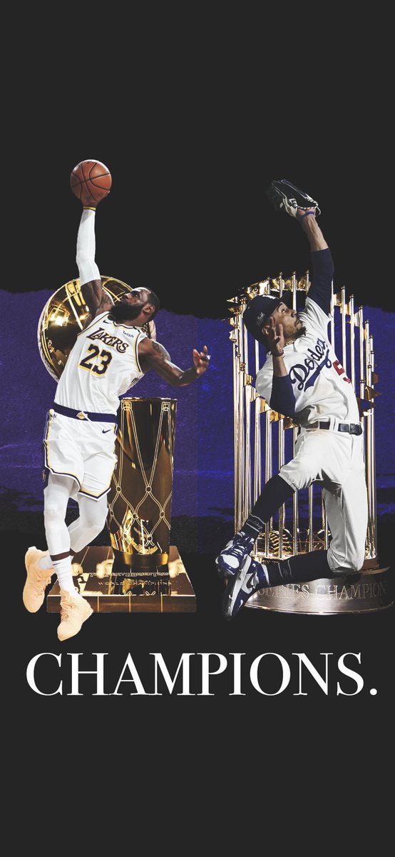 Dodgers 2020 World Series Champs On Twitter Man What A Year It S Been Thank You Lakers Dodgers For Bringing Championships To The City