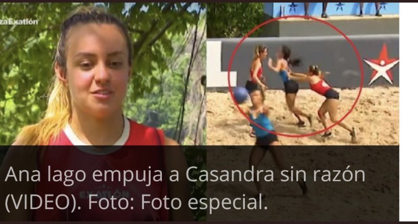 Oc_ocga's tweet photo. @ExatlonMx La Peor Y Antideportiva LA PÁJARA FENIX ANA PUERCA LAGO 👎🏿 https://t.co/xQG1vFxju0