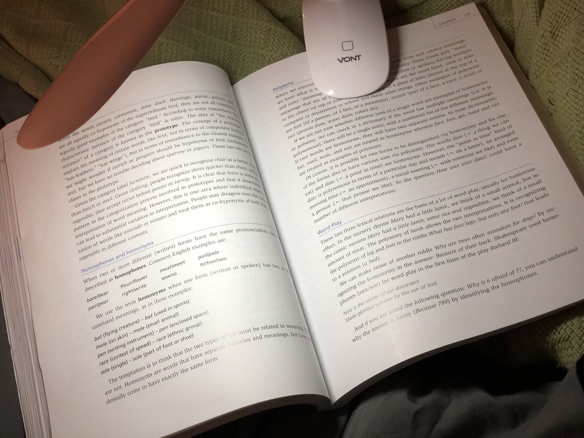 SraGomezDual's tweet image. A little light reading tonight on semantics and pragmatics. #TheStudyofLanguage What are you reading to better your craft? #Linguistics #DualLanguage @UCFGradStudies