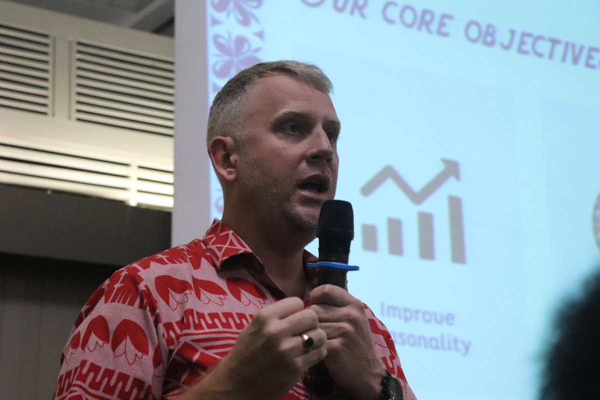 pardipacific's tweet photo. @TourismFiji offer local #agritourism ventures a $5000 grant to create experiential tours in #Fiji as part of #LoveOurLocals campaign - Chief Operating officer James Pridgeon discusses efforts to redirect #TourismFiji work at #AgriTourismTalanoa2 happening now in Nadi. #FijiNews https://t.co/dVpt0sjZI1