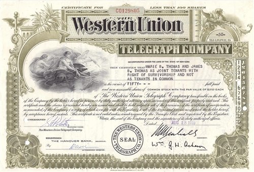 6. Western Union Western Union was originally a telegram service.The telephone and internet killed off its telegram service, and Western Union pivoted to focus primarily on its money transfer service.