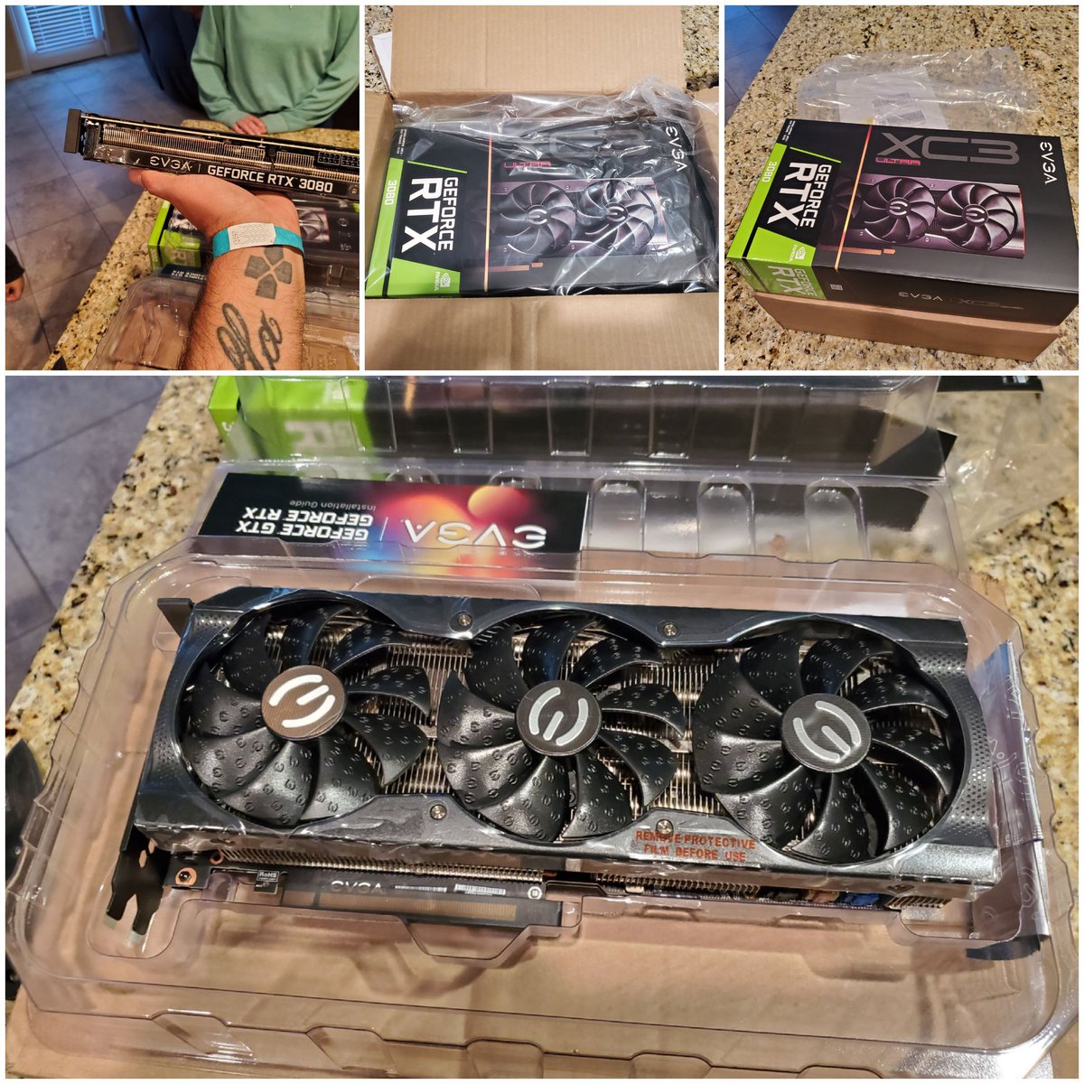 OCsixx's tweet image. Thanks @EVGA the wait was worth it!