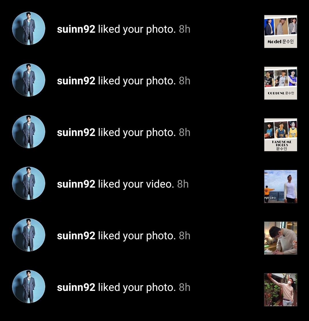 MMoonsuinn's tweet photo. Thank you baby boy๐๐คญโค
Suinni liked my post.
First and hopefully not be the last๐
#moonsuinn #handsometigers
#ํธ์ฌํ์ด๊ฑฐ์ฆ #๋ฌธ์์ธ
#์ธ์ฌ์ด๋ #suinn
#suinn_inside #MOON_SUIN https://t.co/vdiZn4padG