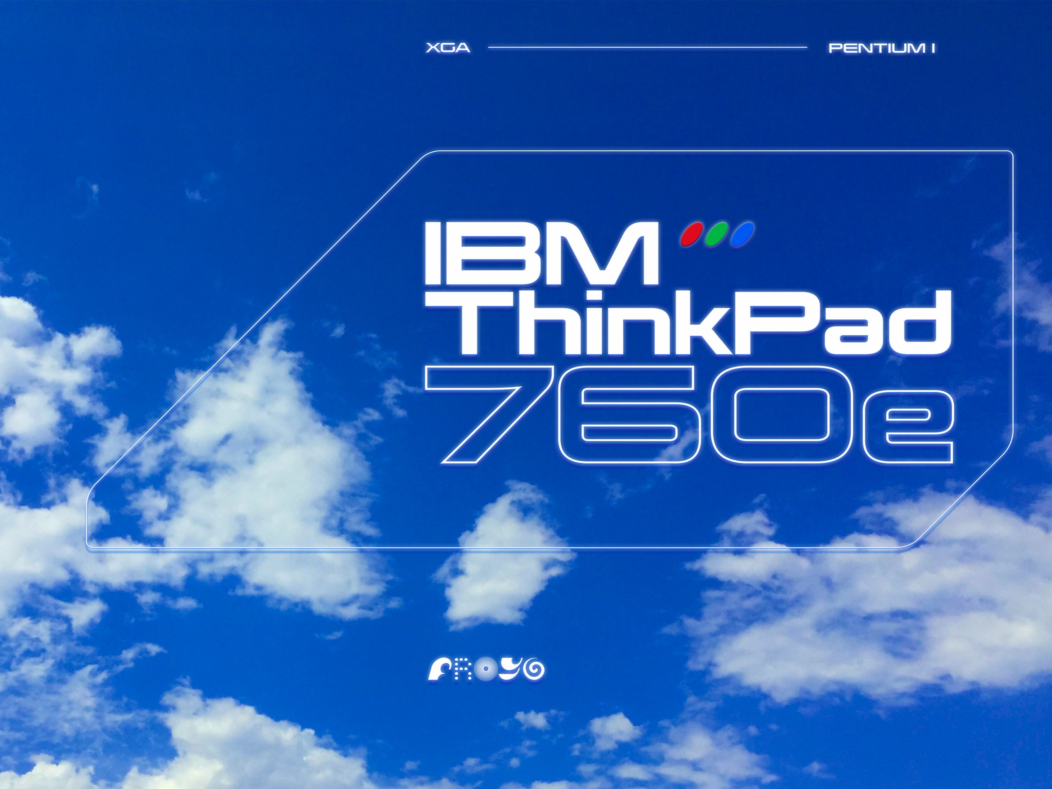 Froyo Tam Adobesux I Made A Wallpaper For My Ibm Thinkpad 760e T Co Uzl30nyncw Twitter